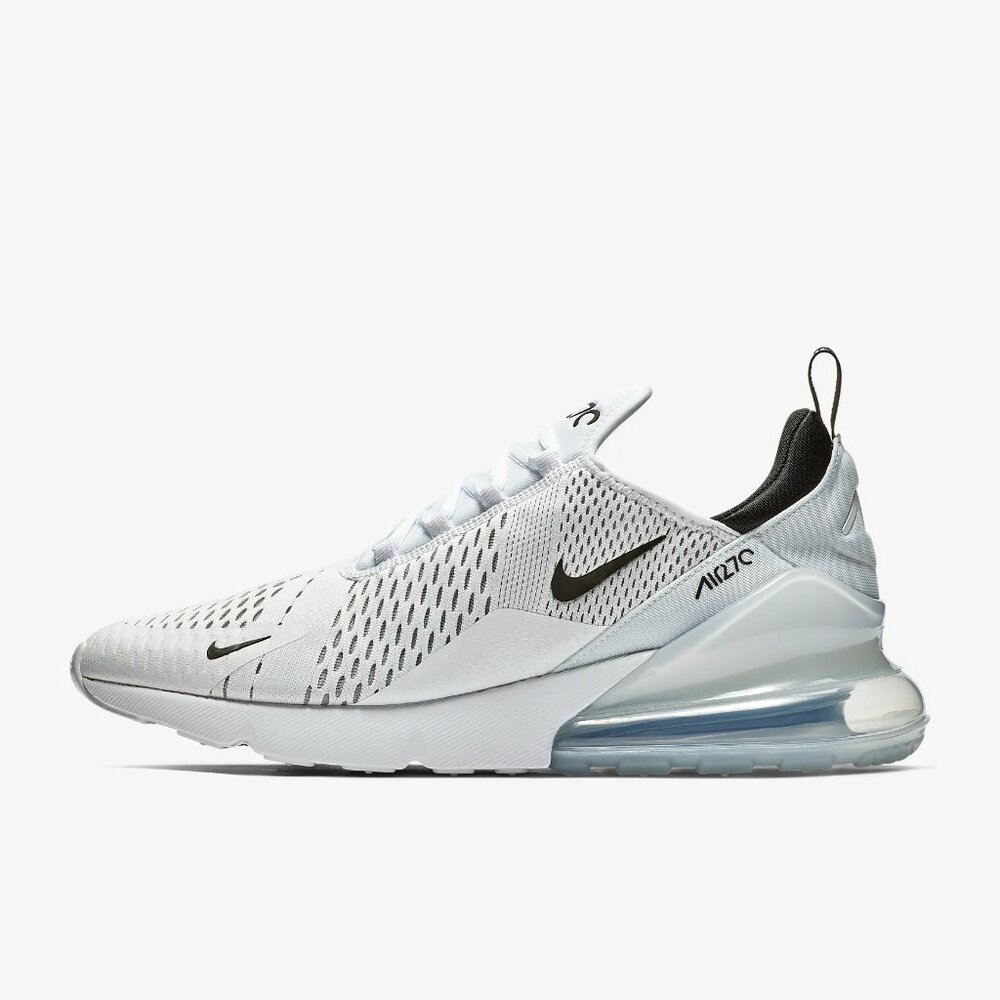 9M / 10.5W - [NEW] Men's Nike Air‎ Max 270 Running Shoes White AH8050-100